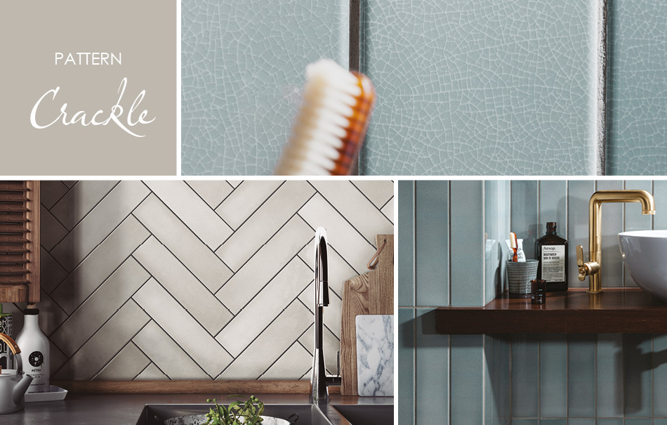 Crackle Patterned Tiles by Gemini