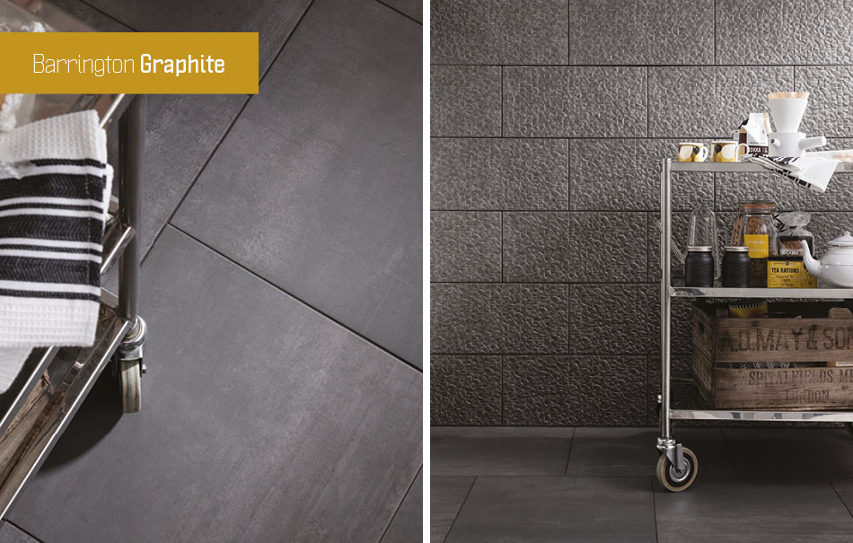 Barrington grey floor tiles by Gemini