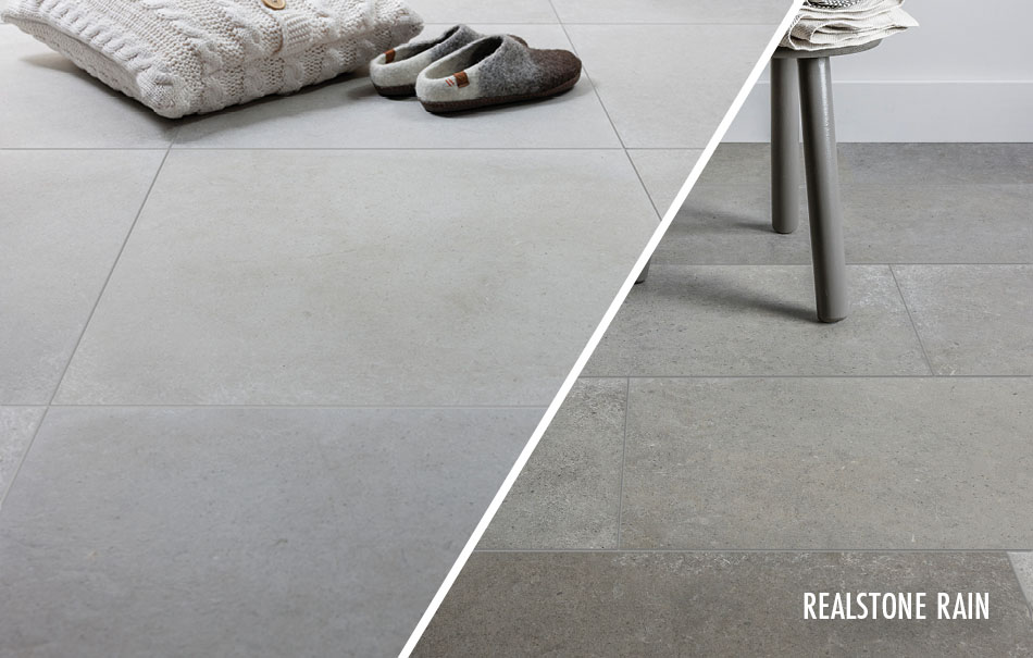 Realstone Rain large format tiles from Gemini