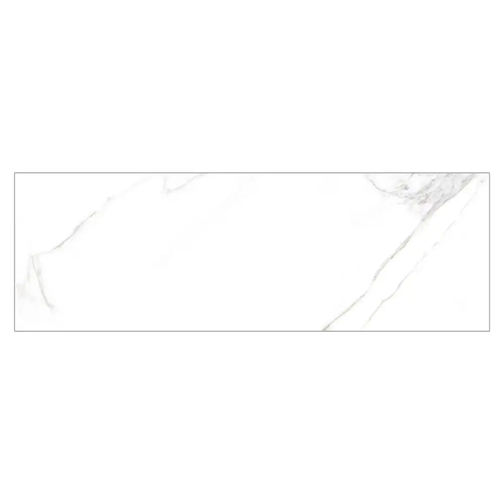 B&W Star White Gloss Wall Tile - 900x300mm