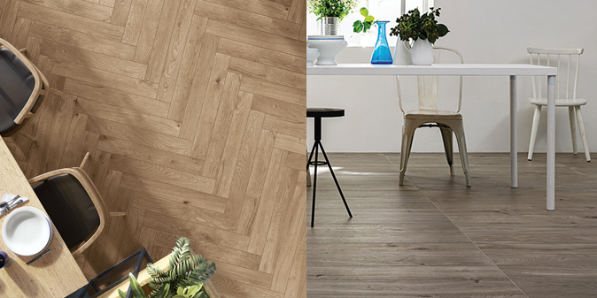wood tile ranges