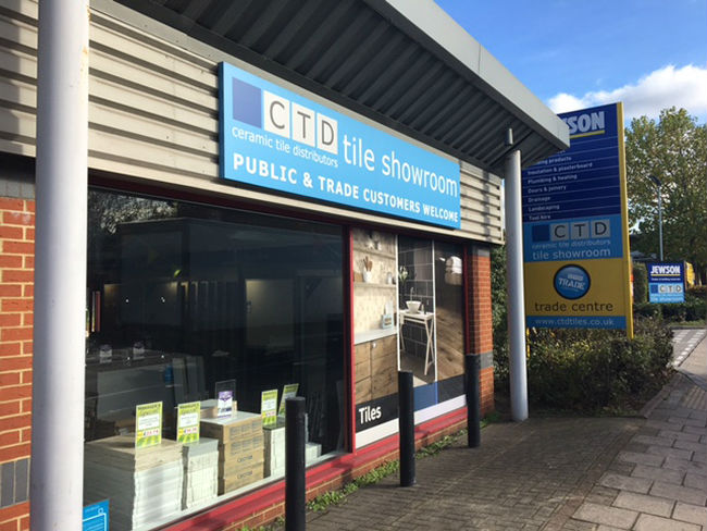 CTD Tile showroom - outside of Highgate store