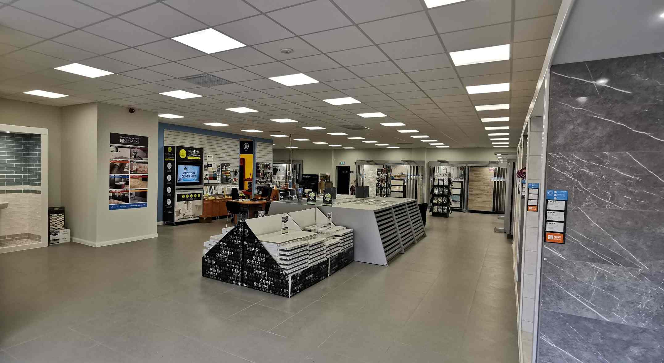 CTD Lincoln showroom displays