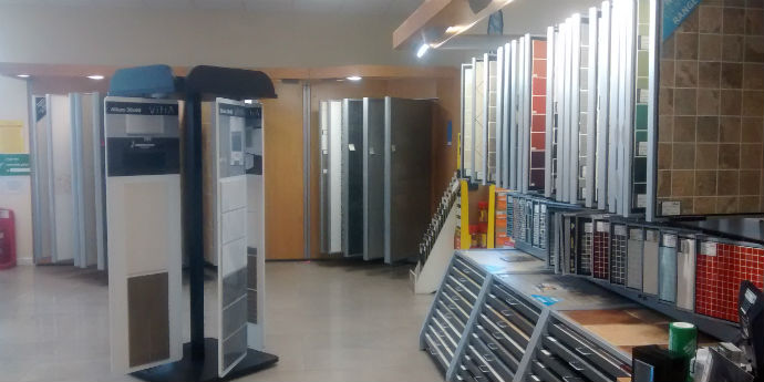 Showroom at CTD Farnham