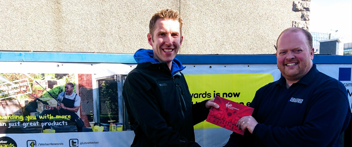 Weber Winner at CTD Aberdeen