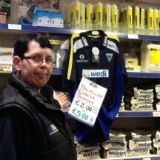 CTD Warrington and their Warrington Wolves sponsored shirt