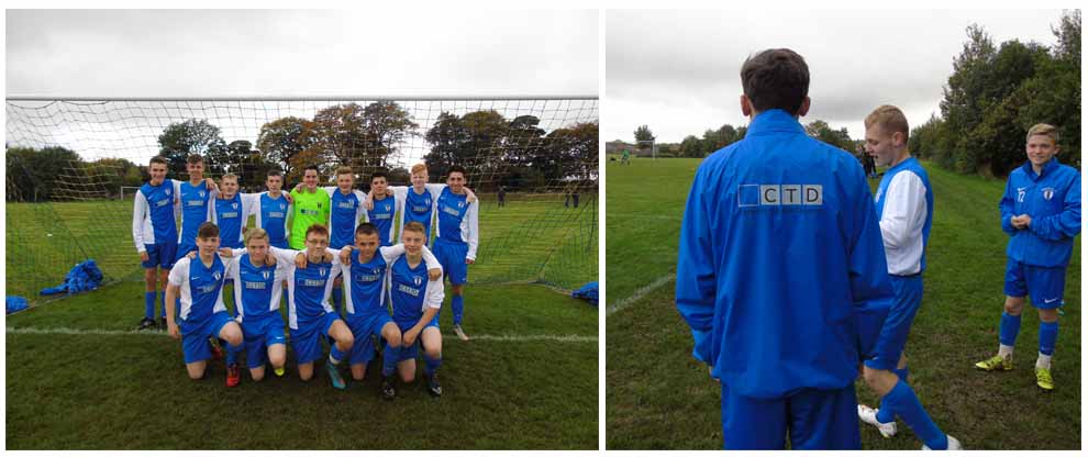 CTD sponsor Newbigin Hall U15'S
