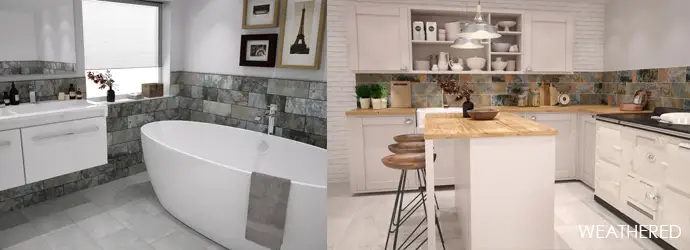 weathered suburbia tile range