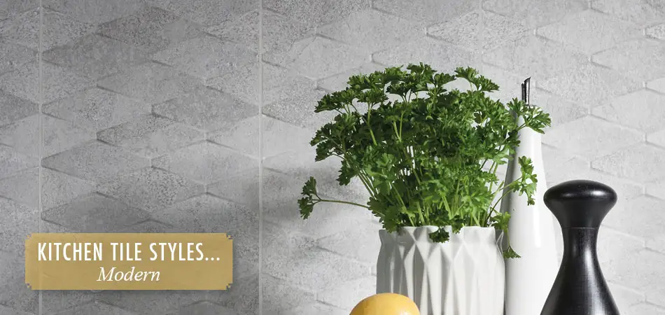 Modern kitchen tiles from Gemini