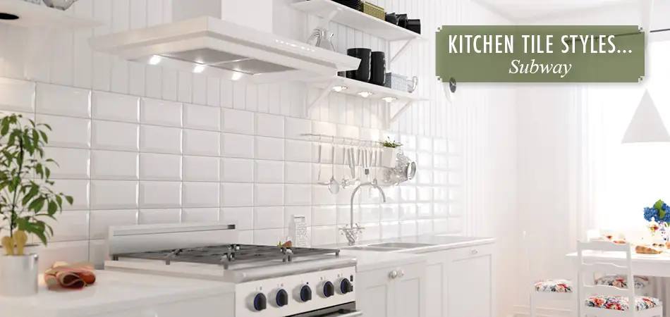 Subway kitchen tiles from Gemini