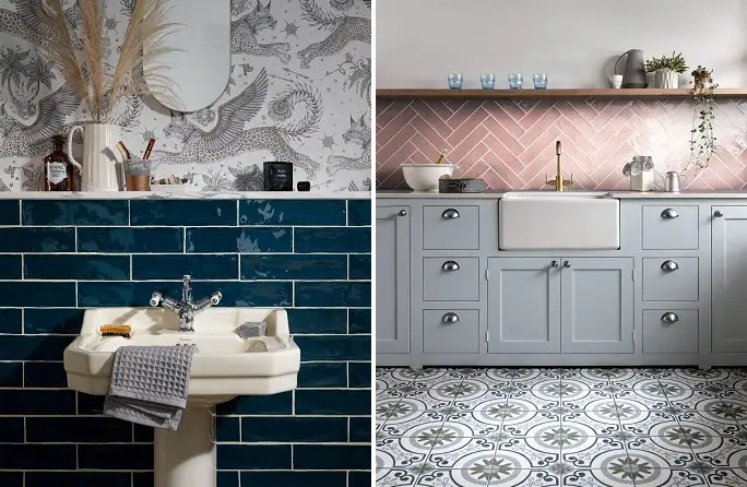 metro bring wall tiles