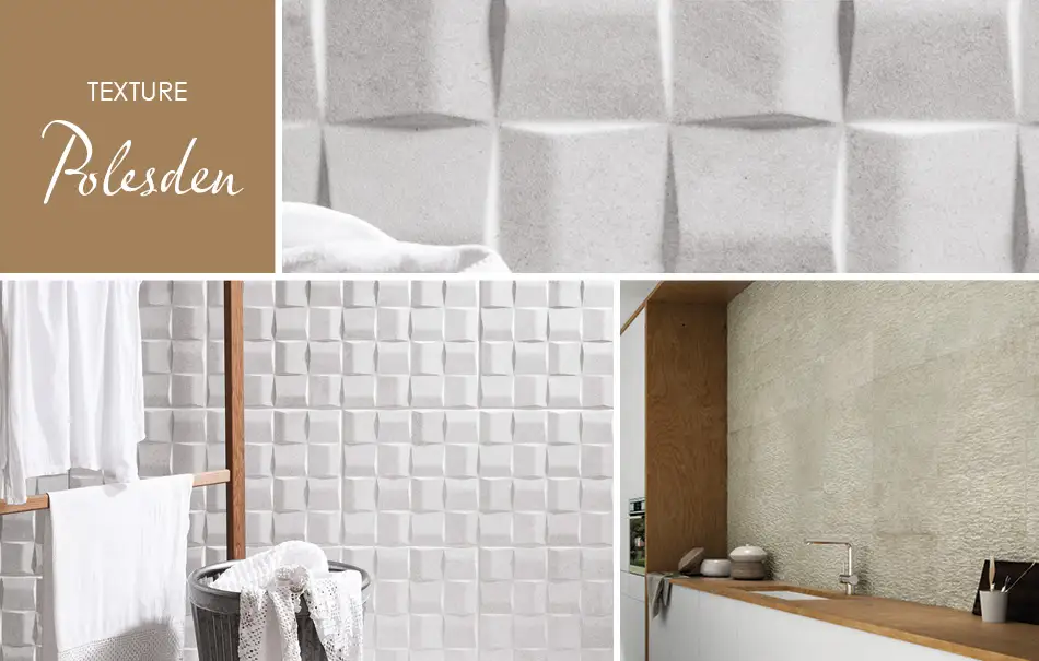 Polesden Textured Tiles by Gemini