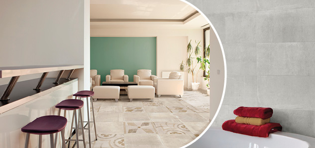 Icon floor tiles from gemini tiles