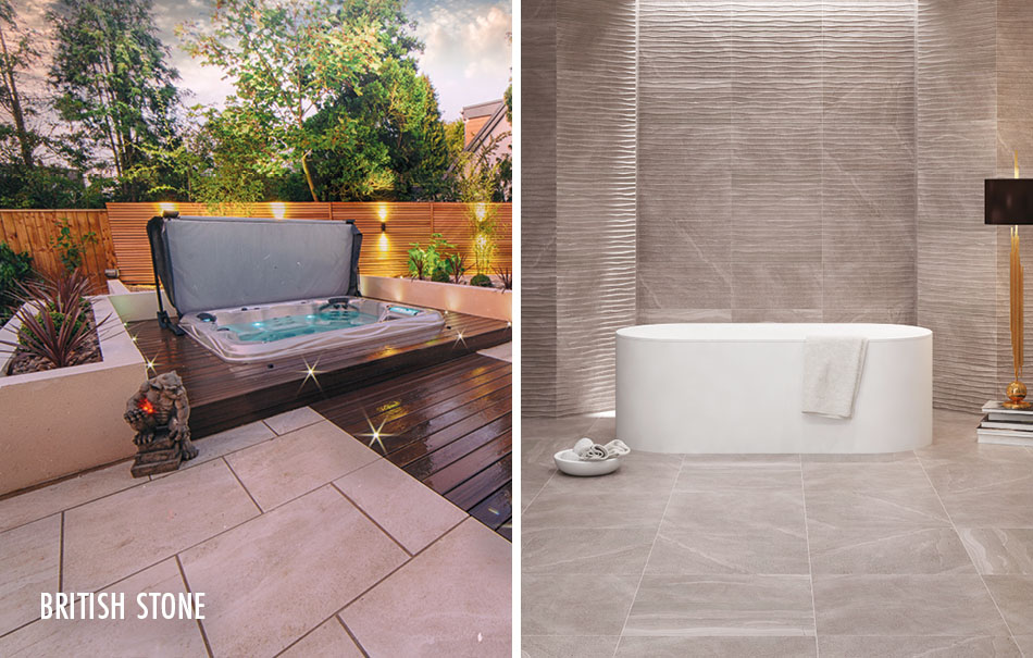 British Stone large format tiles from Gemini