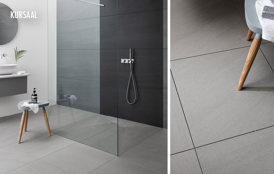 Kursaal large format tiles from Gemini