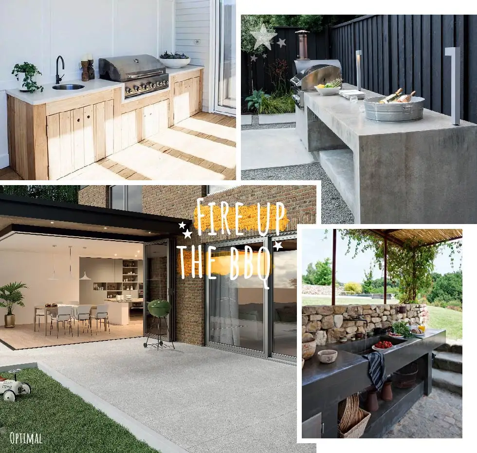 Contemporary Country Outdoor Kitchens