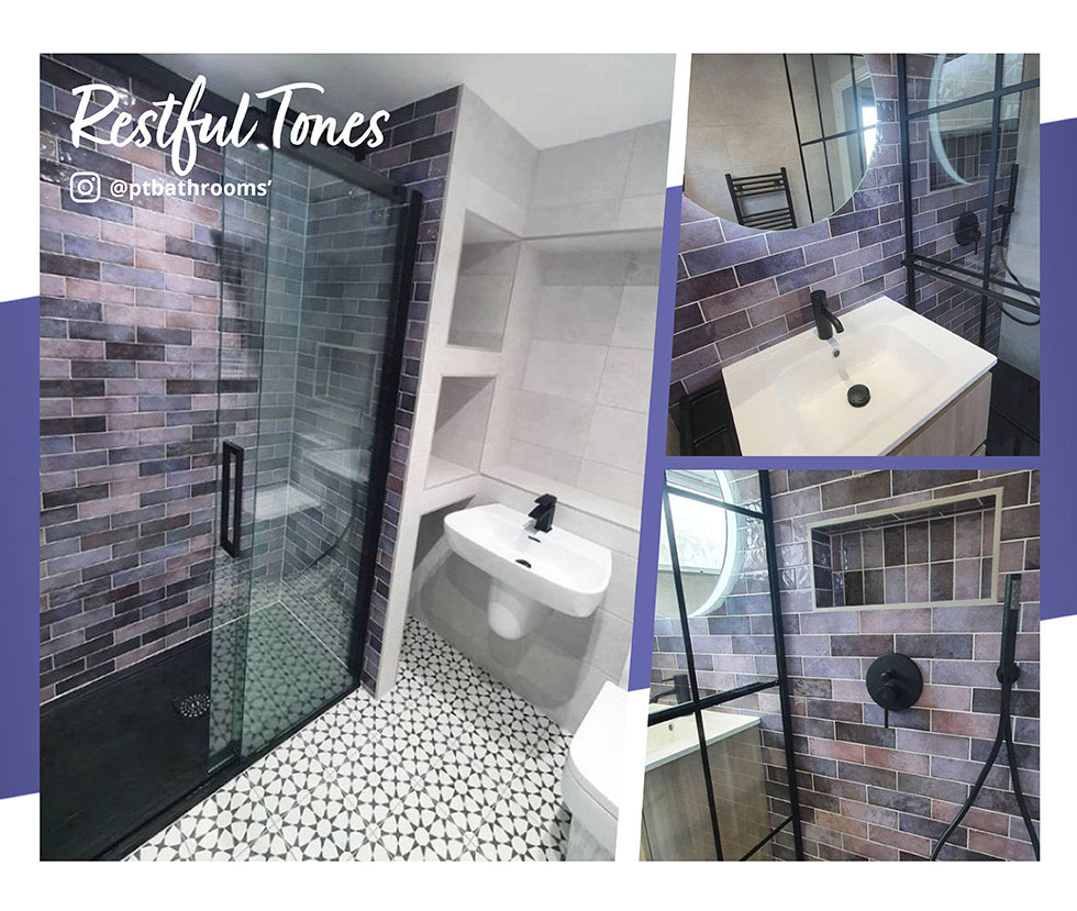 bathroom wall and floor tiles