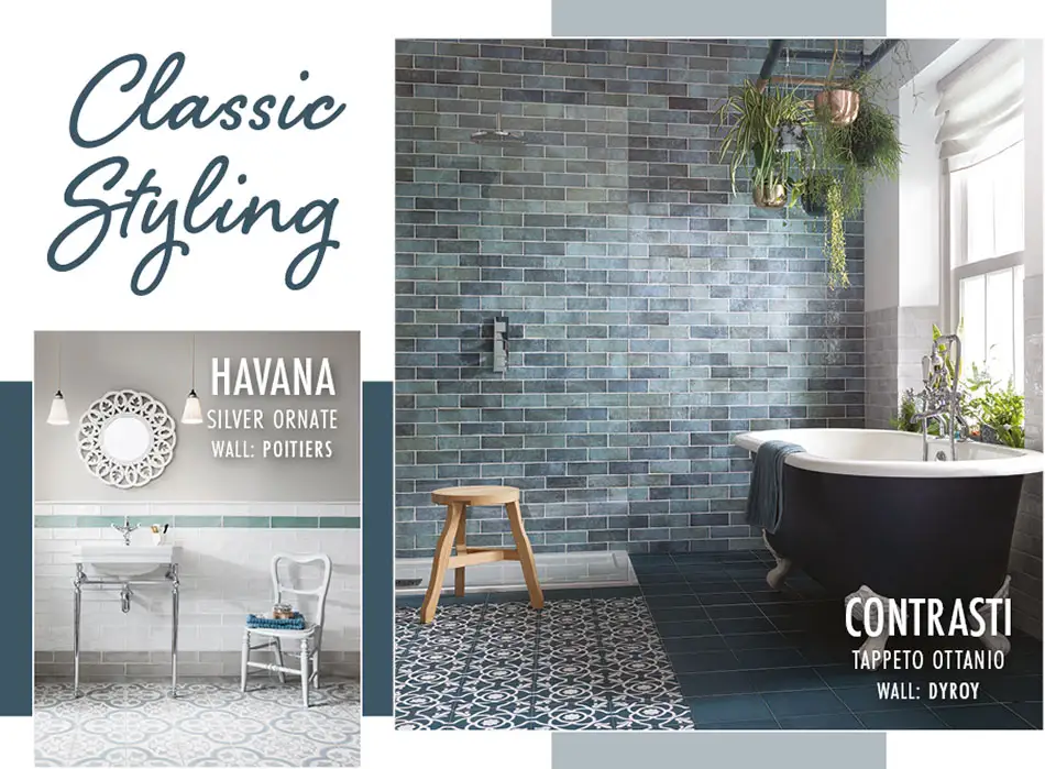 classic style floor and wall tiles