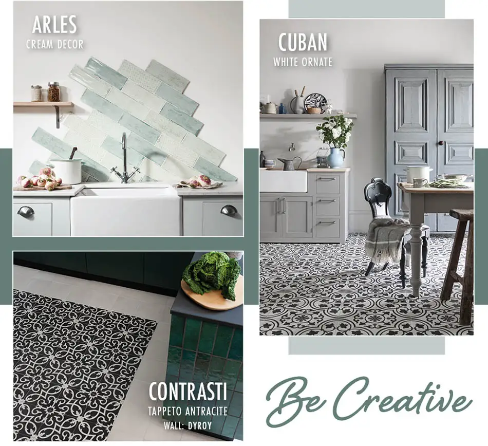 creative kitchen tiles
