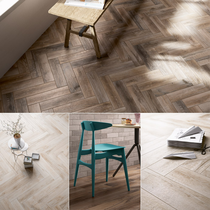 treverkmade wood effect tiles