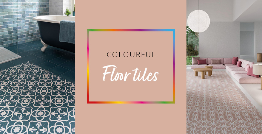 header: how to add colour to your home with colourful floor tiles