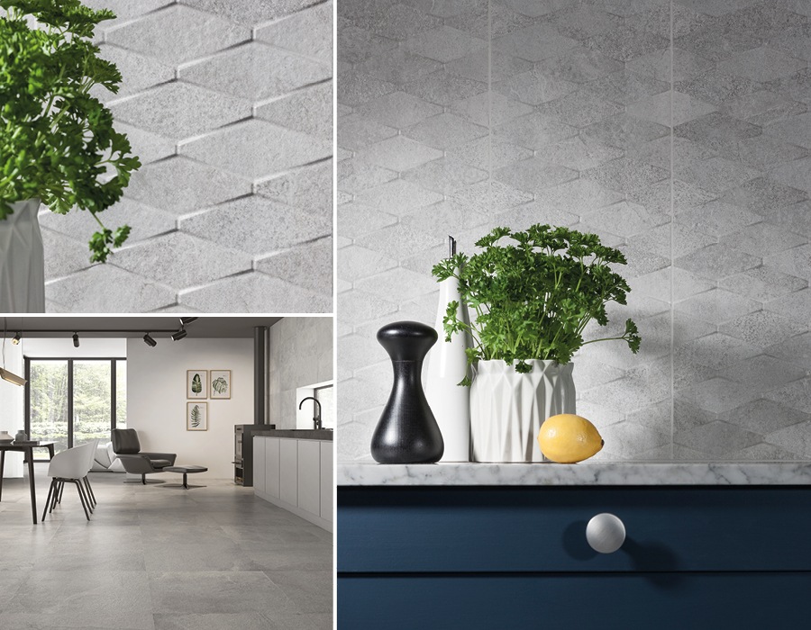 Rock Grey Art Tile from CTD