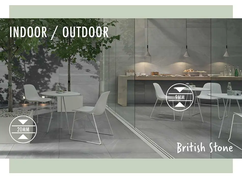 British Stone indoor and outdoor tile collection