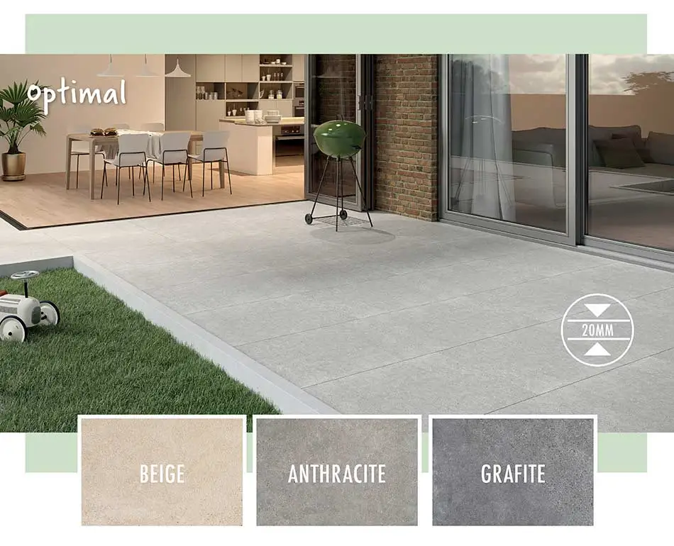 Optimal Beige Outdoor Floor Tiles