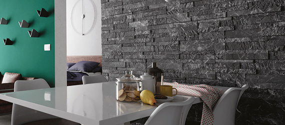 How To Use Textured Stone Effect Wall Tiles Look - Brick Effect Wall Tiles Uk