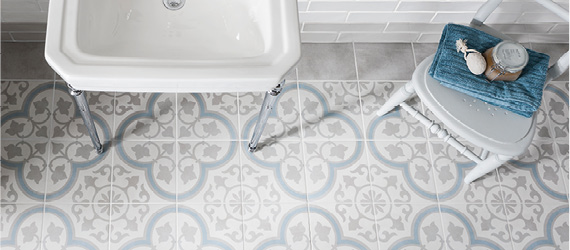 Introducing Patterned Tiles To Your Home Kitchen Wall Uk - Grey Patterned Wall Tiles Bathroom