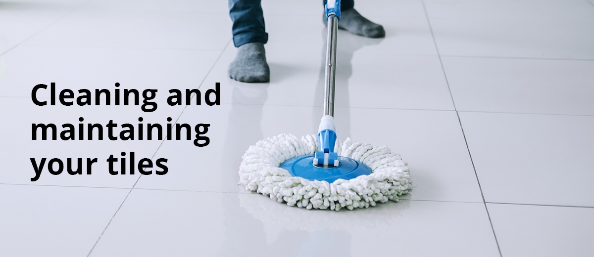 caring for your tiles banner