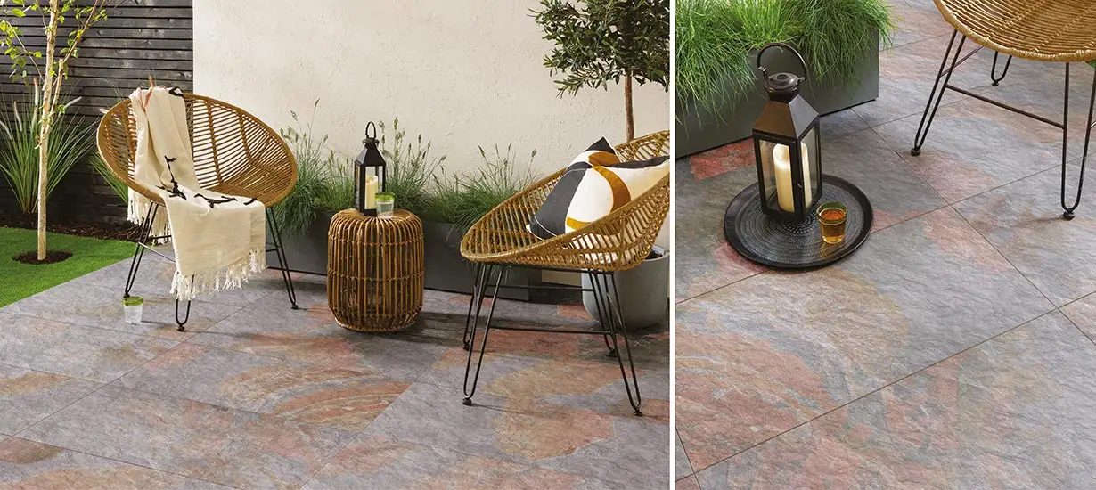 Minster Black Outdoor Tiles