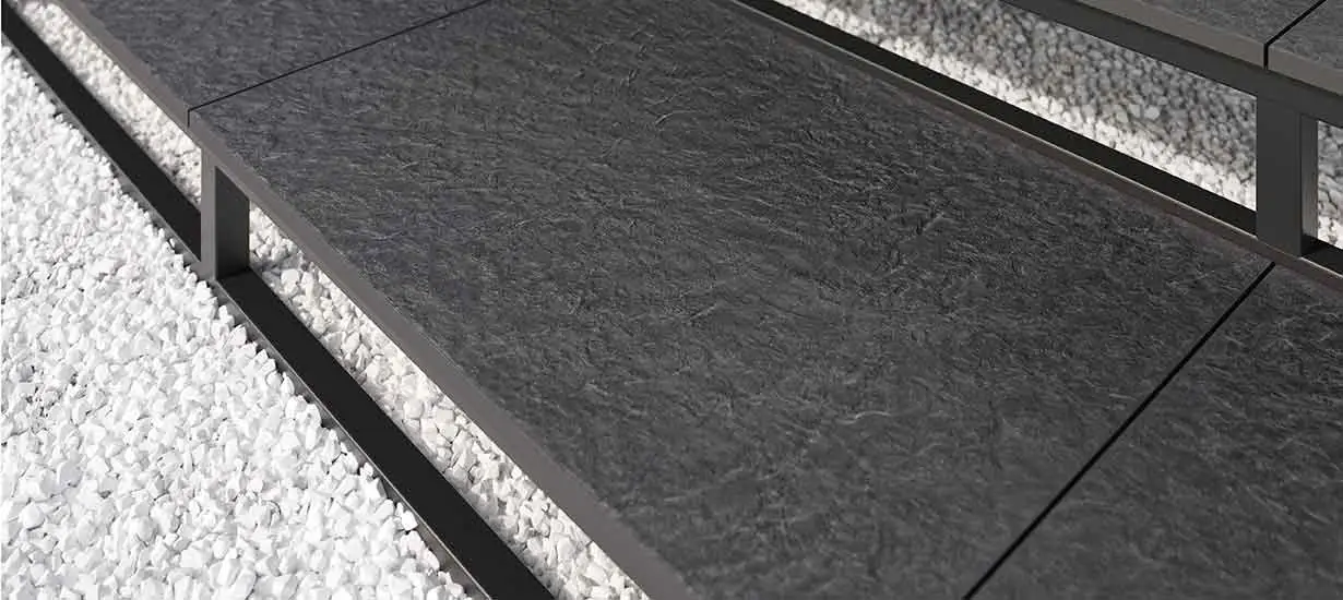 Minster Black Outdoor Tiles