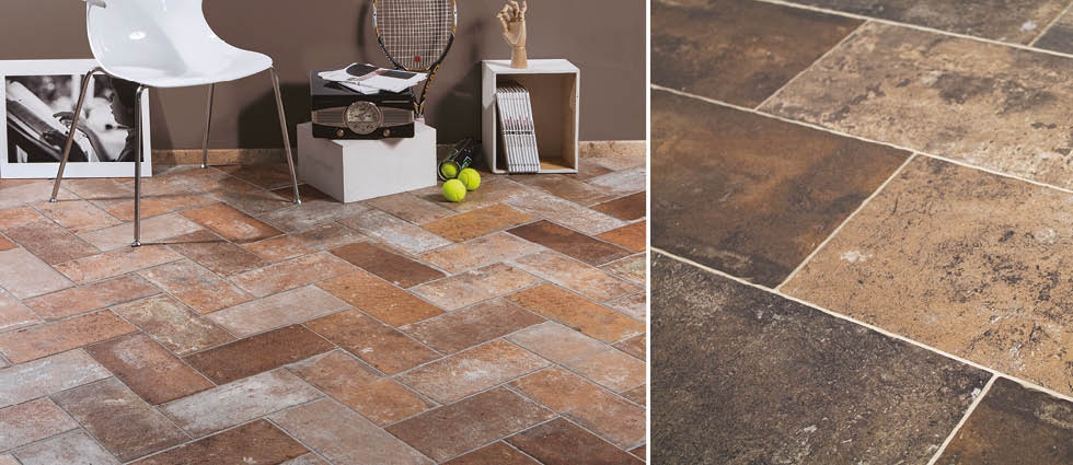Bristol Brick Effect Rustic Tiles Floor Gemini Bristol Brick Effect Floor Tiles