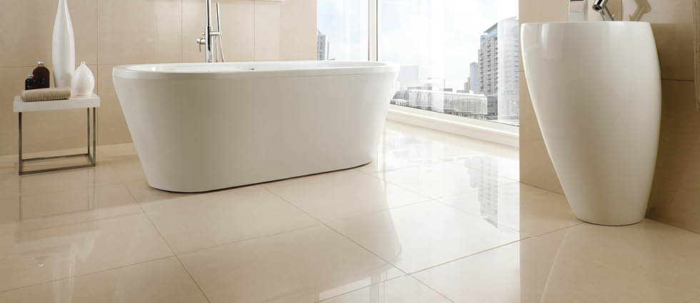 Niro Cream Polished Porcelain Tiles Floor Ctd Cream Polished Porcelain Tiles On Floor Picture