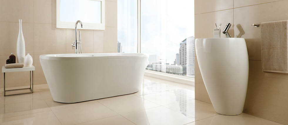 Niro Cream Polished Porcelain Tiles Bathroom Ctd Niro Polished Porcelain For Bathrooms