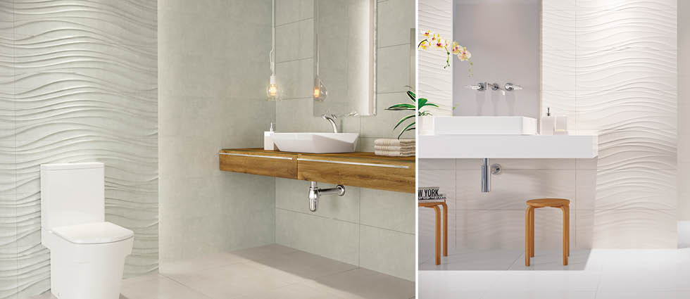 Studio 3d Effect Tiles Bathroom Ctd Studio Bathroom Tiles