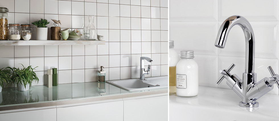 White Wall Tiles Brick And Bumpy White Wall Tiles Collection