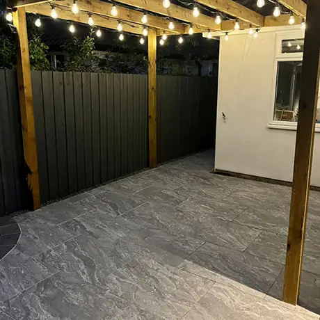 Lavastone Outdoor Grey Tile