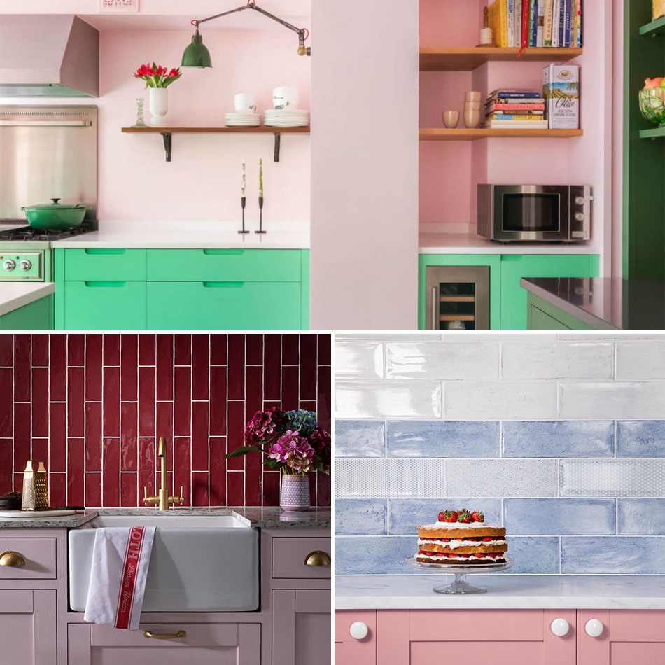 Bright and bold colour palettes