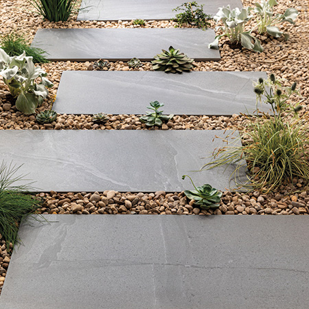 outdoor stepping non slip tiles