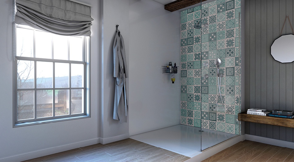 Shower Wall Panels, Tiled Shower Panels