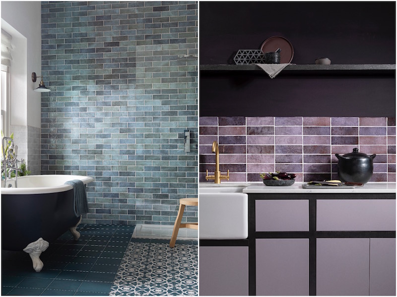 Colour Drenching Wall Tiles