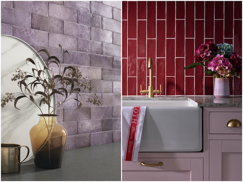 Colourful Feature Wall Tile