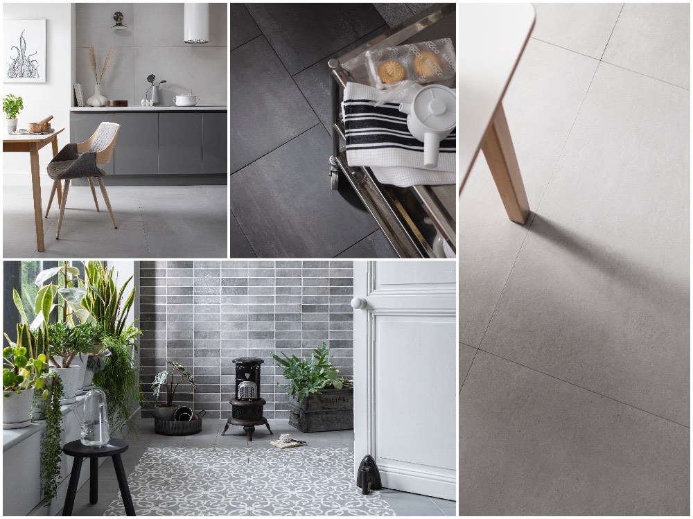 Neutral Grey Floor Tiles