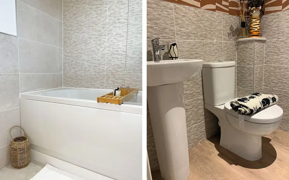 Customer images of Polesden tiles