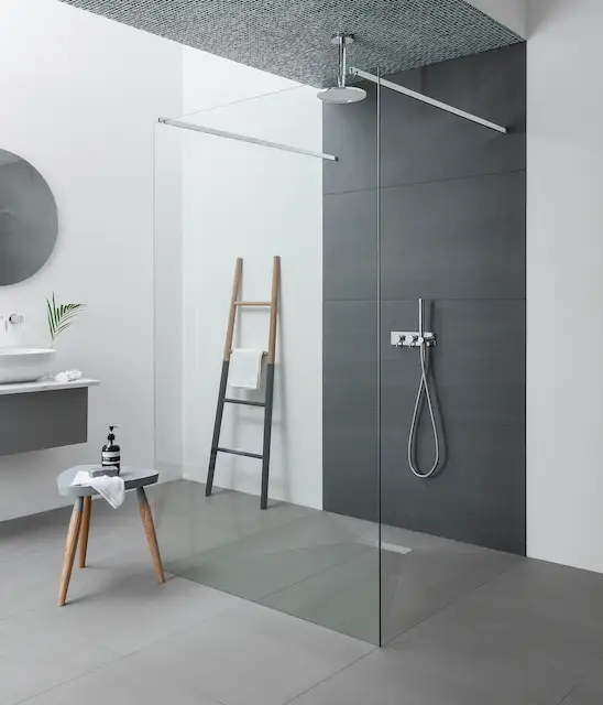 Kursaal Raven Soft Grip tiles in wetroom