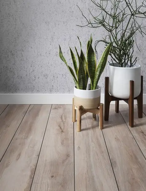 Natural materials bathroom