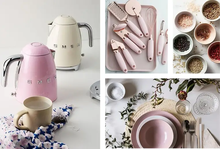 Pastel accessories