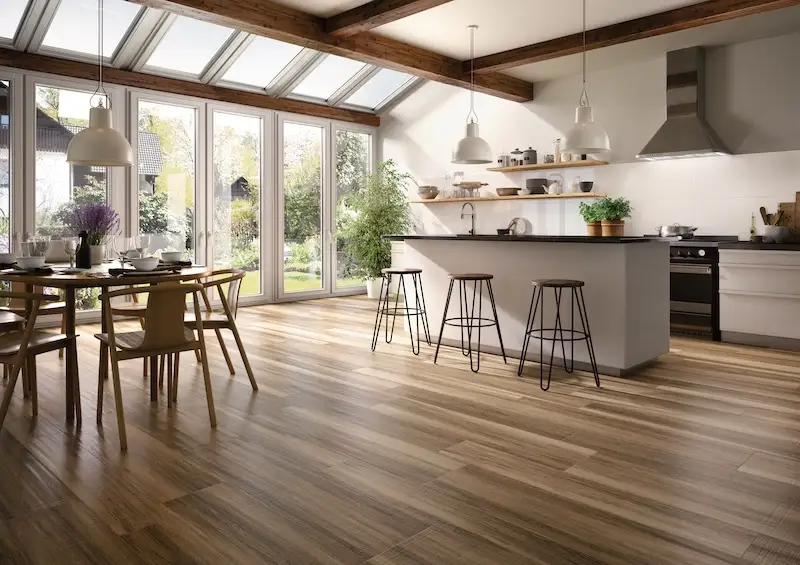 Wood Effect Kitchen Tiles